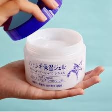 Kem Dưỡng Ẩm Trẻ Hoá Da Hạt Ý Dĩ Hatomugi Naturie Nhật Bản 180g