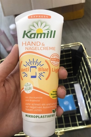 Kem Dưỡng Tay Kamill Express cam ( dưỡng ẩm + tẩy da chết )