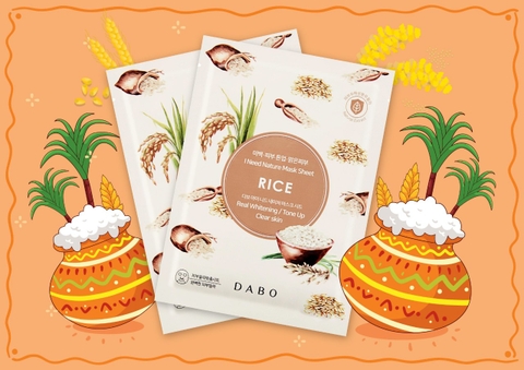 Mặt nạ Dabo cao cấp tinh chất gạo (23G)