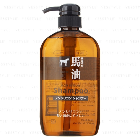 Dầu gội mỡ ngựa Horse Oil Super Clean Soap 600ml Nhật Bản