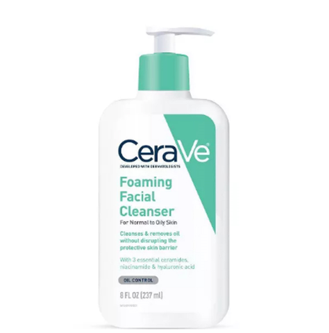 Sữa rữa mặt CeraVe Foaming Cleanser For Normal To Oily Skin 236ml ( da dầu)