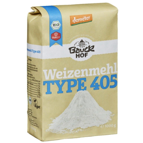 Bột mỳ hữu cơ loại 405 Bauck hof 1kg