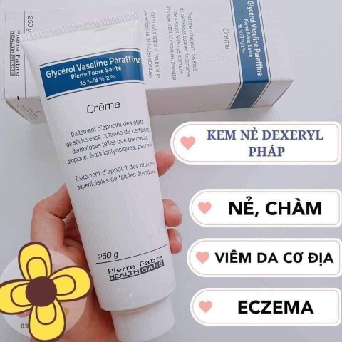 Kem dưỡng da trị nẻ, chàm DEXERYL CREME 250G (mẫu mới)