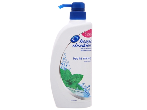 Gội Head&shoulders bạc hà 480ml