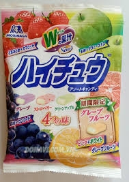 Kẹo dẻo Morinaga trái cây tổng hợp 94g