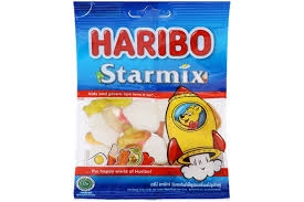 Kẹo dẻo Haribo Star Mix 80g