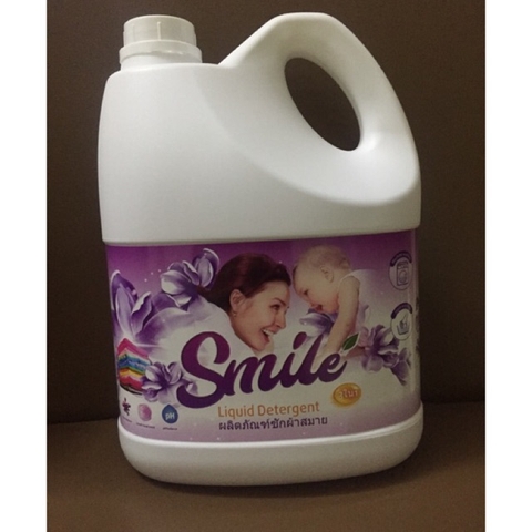 Nước giặt xả Smile tím 3in1 3.5L