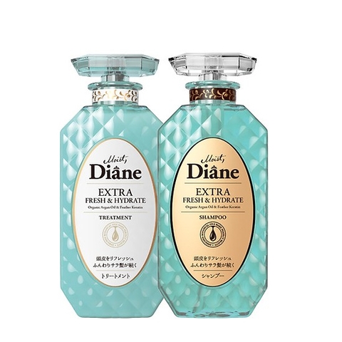 Dầu gội Moist Diane Extra Fresh & Hydrate (kiểm soát dầu) -