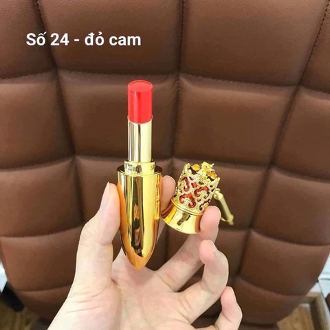 Son Whoo hoàng hậu Luxury Lip Rouge No.24 Red Orange ( đỏ cam)