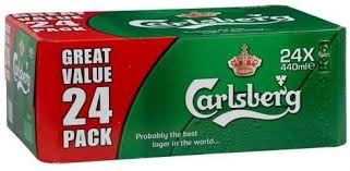 Thùng 24 lon bia Carlsberg