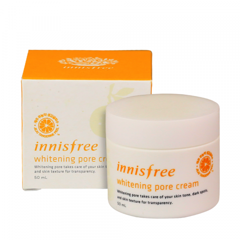 Kem dưỡng trắng whitening pore cream innisfree 50ml