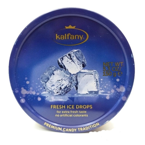 Kẹo hoa quả KALFANY vị bạc hà 150gr ( xanh)