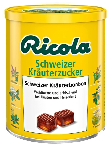 Kẹo ngậm thảo dược giảm ho khàn giọng Ricola Đức 250g