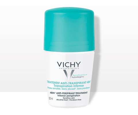 Lăn khử mùi Vichy xanh Cho Da Nhạy Cảm Traitement Anti-Perspirant 48H Intensive 50ml