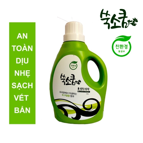 Nước giặt ssooksoqoom 1.8l (can)