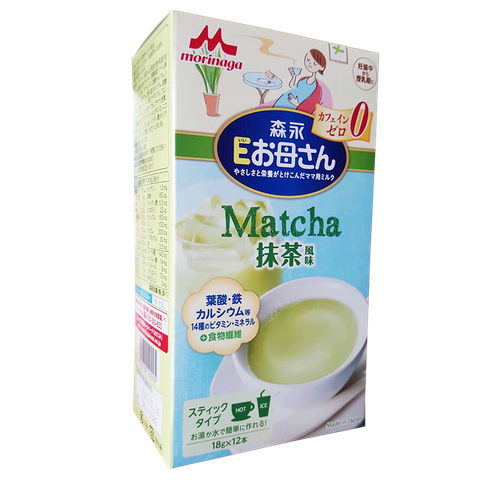 Sữa bầu Morinaga vị trà xanh 216g