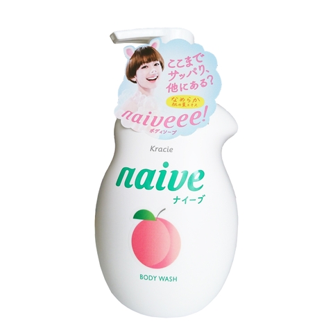 Sữa tắm Naive đào 530ml