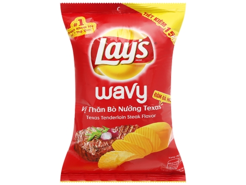 Bim Bim Lays vị thăn bò nướng Texas 60g