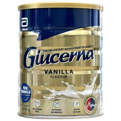 Sữa tiểu đường Glucerna Úc 850gr