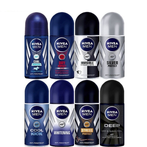 Lăn khử mùi Nivea men dạng nước 50ml- Đức