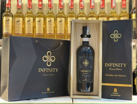 Hộp Rượu Vang INFINITY Primitivo Del Salento Limited Edition