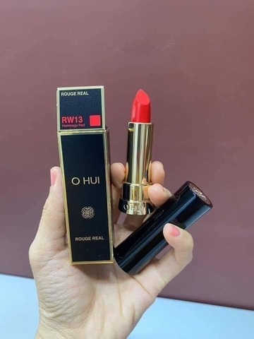 Son lì Ohui Rouge Real Rw13  ( đỏ Cam )