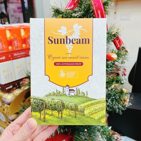 Hộp Nho Khô Hữu Cơ hiệu Sunbeam Australian 150g