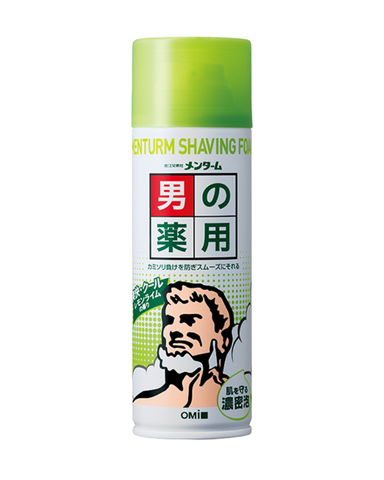 Bọt cạo râu bảo vệ da & giảm trầy xước Menturm ( Hương chanh )