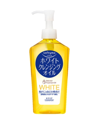 DẦU TẨY TRANG DƯỠNG TRẮNG DA KOSÉ SOFTYMO WHITE CLEANSING OIL (230ML)
