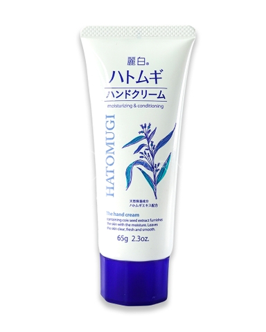 KEM DƯỠNG ẨM MỀM MỊN VÀ CHỐNG NHĂN DA TAY HATOMUGI (LỌ 65G)
