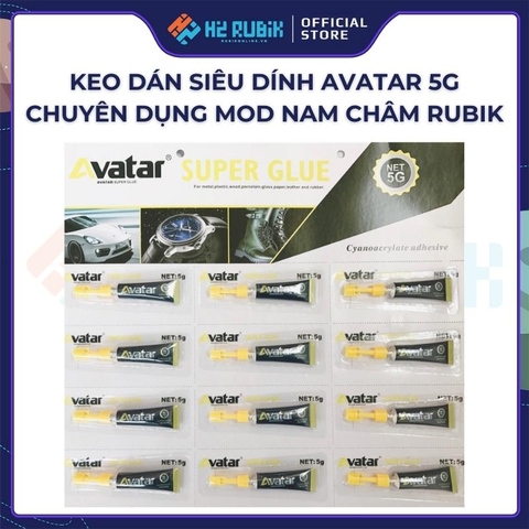 Keo siêu dính Avatar 5g chuyên dán nam châm (1 tuýp 5g)