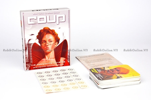 Coup - Cuộc Chiến Quyền Lực (tiếng anh) - Boardgame tại H2 Rubik VN