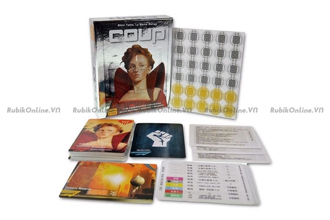Coup - Cuộc Chiến Quyền Lực (tiếng anh) - Boardgame tại H2 Rubik VN