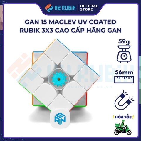 Rubik 3x3 GAN15 Maglev UV GAN 15