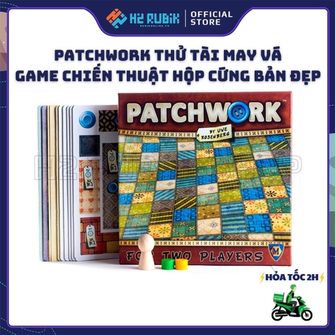 Patchwork Board Game Chiến Thuật Thử Tài May Vá