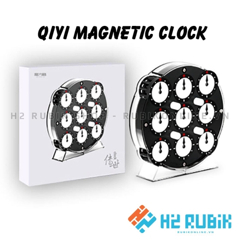 Rubik đồng hồ QiYi Magnetic Clock (có nam châm sẵn)