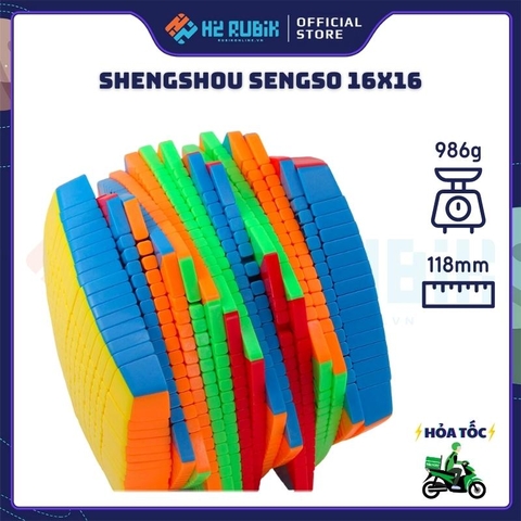 ShengShou SengSo 16x16 - Rubik 16x16 Chất lượng cao
