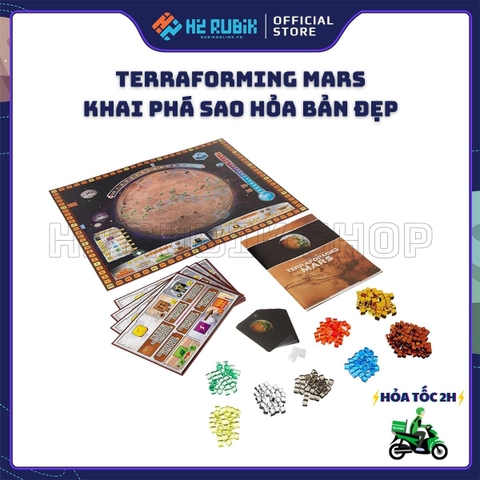 Terraforming Mars Board Game Khai Phá Sao Hỏa Bản Chuẩn (Tiếng Anh US)
