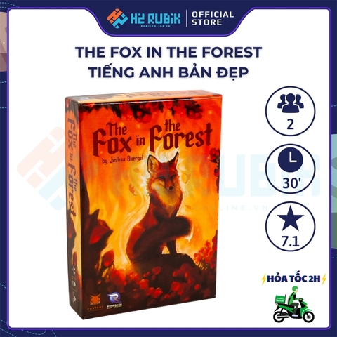 The Fox in the Forest Board Game tiếng Anh US