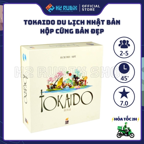 Tokaido Board Game Du Lịch Nhật Bản Hộp Cứng Bản Đẹp