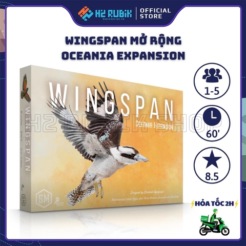 Wingspan Board Game Chiến Thuật Cao Cấp Tiếng Anh