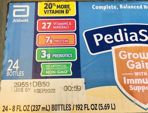 SỮA NƯỚC PEDIASURE GROW & GAIN WHIT IMMUNE HƯƠNG VANI