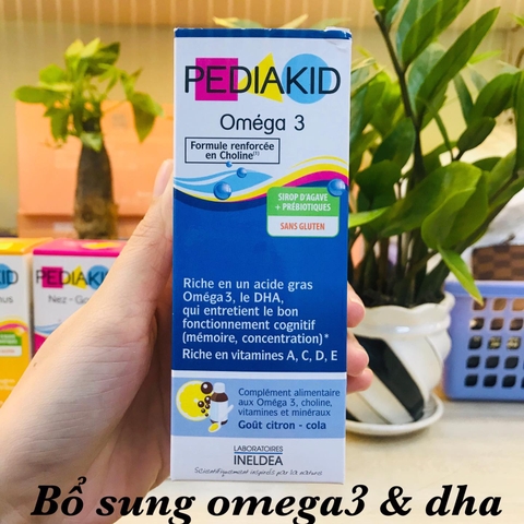 SIRO PEDIAKID OMEGA 3 CHO BÉ