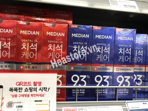 KEM ĐÁNH RĂNG MEDIAN DENTAL IQ 93% KOREA