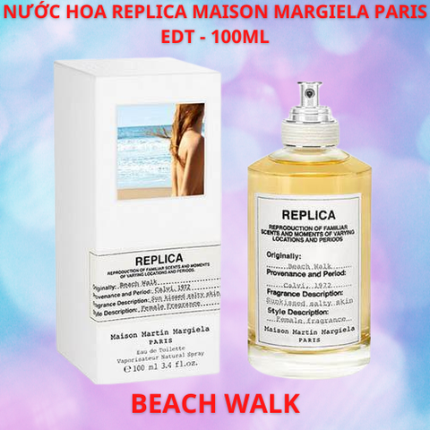 NƯỚC HOA NỮ REPLICA MAISON MARGIELA PARIS BEACH WALK EDT 100ML