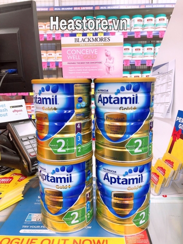 SỮA APTAMIL GOLD PRONUTRA SỐ 2 - 900G
