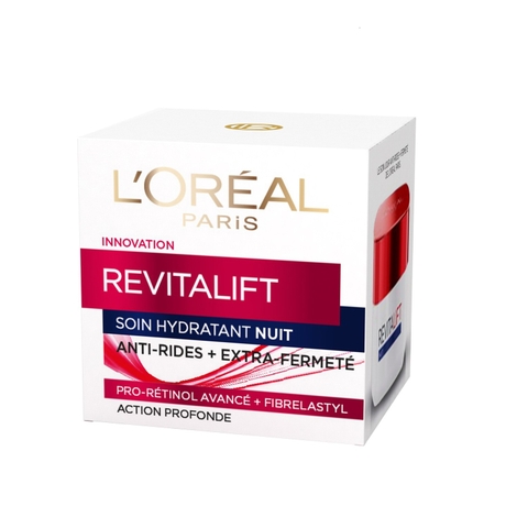 Kem Chống Nhăn Ban Đêm L'oréal Revitalift Soin Hydratant Nuit Pháp