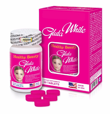 VIÊN UỐNG TRẮNG DA HEALTHY BEAUTY GLUTA WHITE - 30 VIÊN