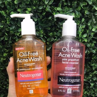 SỮA RỬA MẶT OIL-FREE ACNE WASH NEUTROGENA