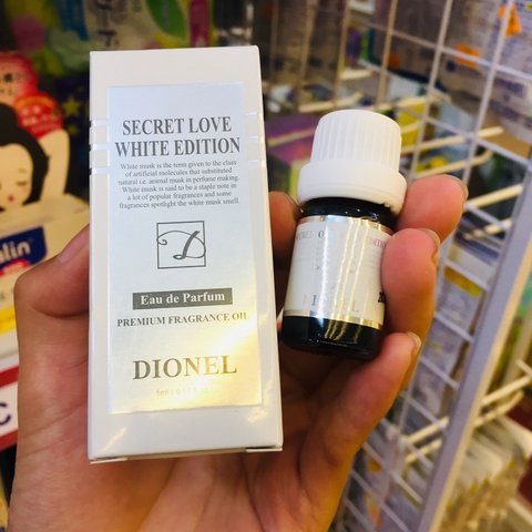 NƯỚC HOA VÙNG KÍNH DIONEL SECRET LOVE WHITE EDITION EAU DE PARFUM 5 ML